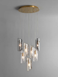 Thumbnail for Frosted Glass Chandelier