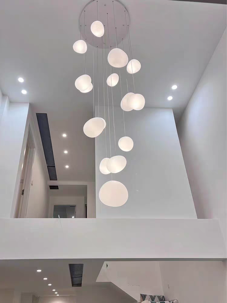 Gregg Pendant Lamp | Organic White Glass | Aurorae