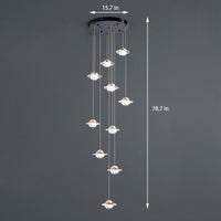 Thumbnail for Multi-Light Glass Pendant