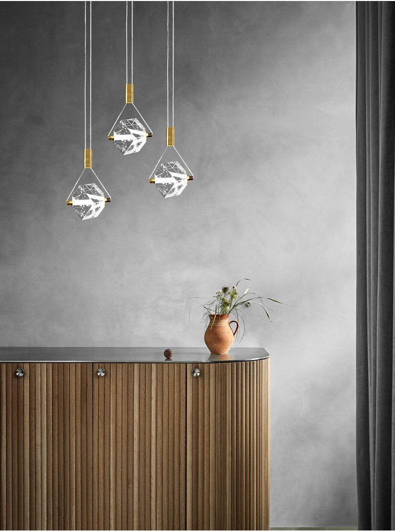 Angel Crystal Pendant Light | Staircase LED | Aurorae