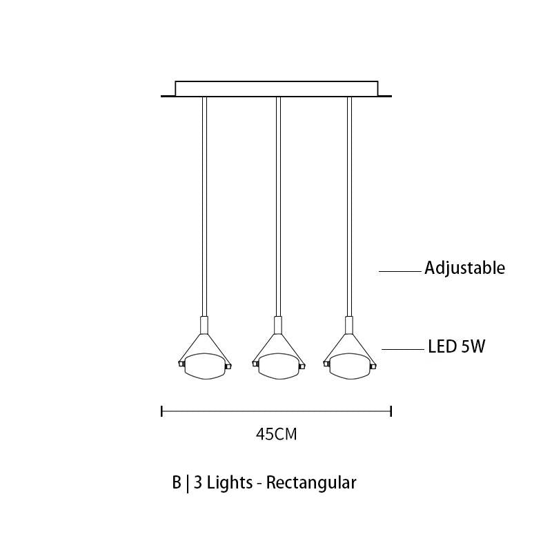 Angel Crystal Pendant Light | Staircase LED | Aurorae