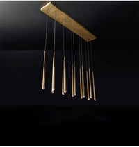 Thumbnail for Brushed Brass Round Chandelier