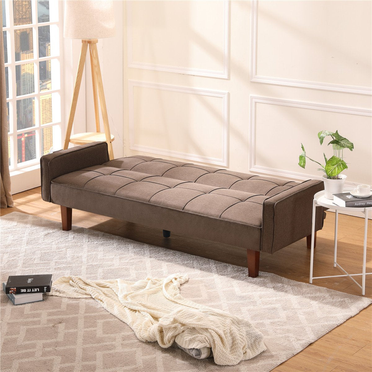 Brown Sofa bed