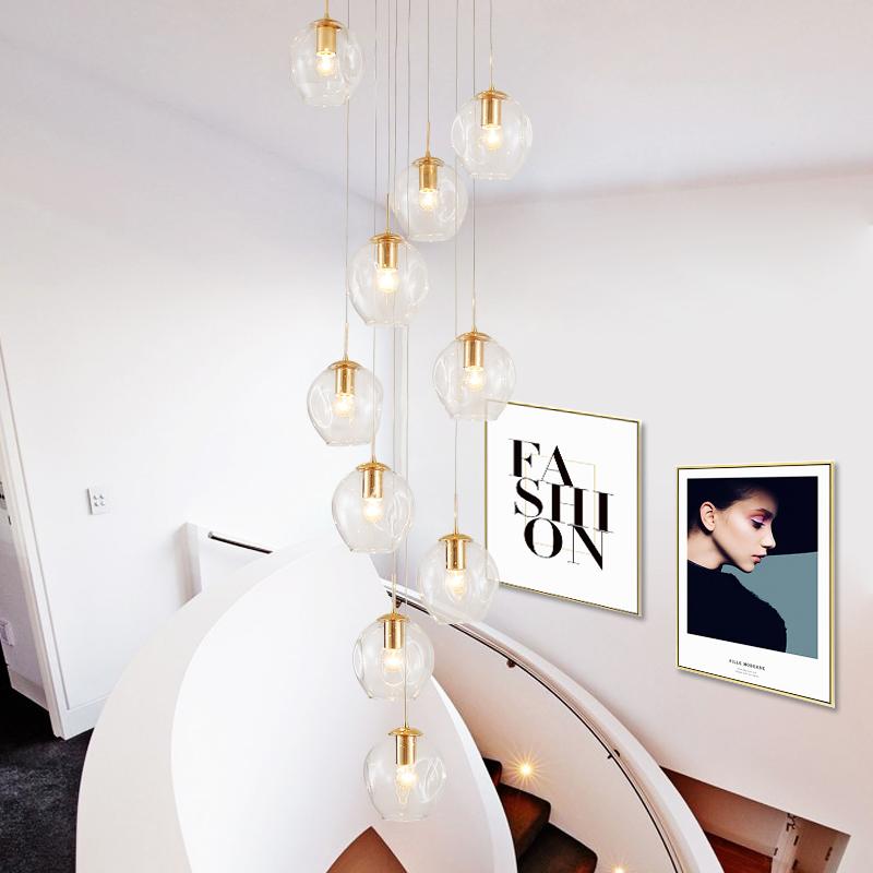 glass pendant lights kitchen