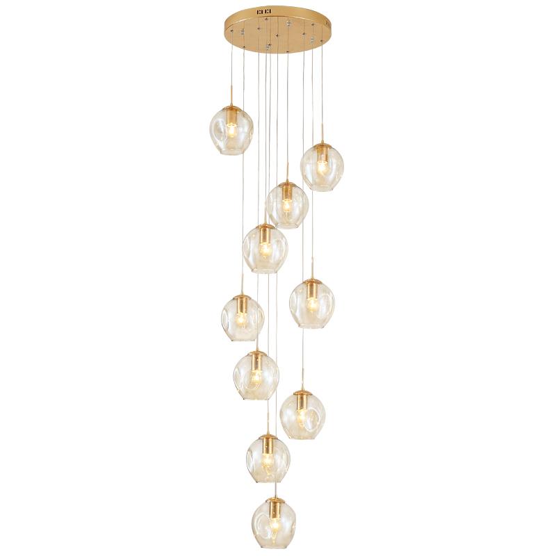 Staircase chandelier modern
