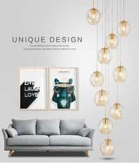Thumbnail for high ceiling pendant chandelier