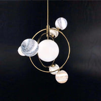 Thumbnail for Creative Designer Planet Chandelier