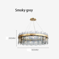 Thumbnail for Crystal Glass Chandelier Lighting