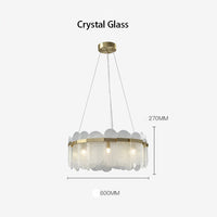 Thumbnail for Crystal Glass Chandelier Lighting