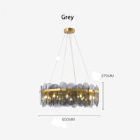 Thumbnail for Crystal Glass Chandelier Lighting