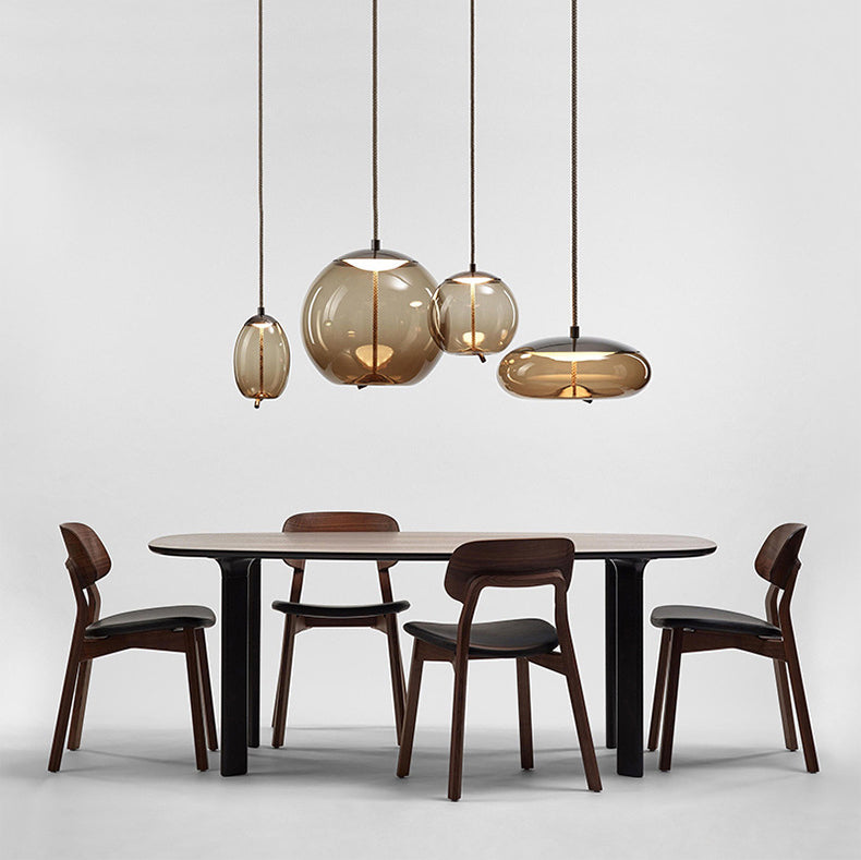 Art Glass Pendant Light | Modern Mini LED | Aurorae