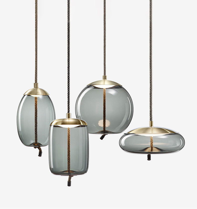 Art Glass Pendant Light | Modern Mini LED | Aurorae