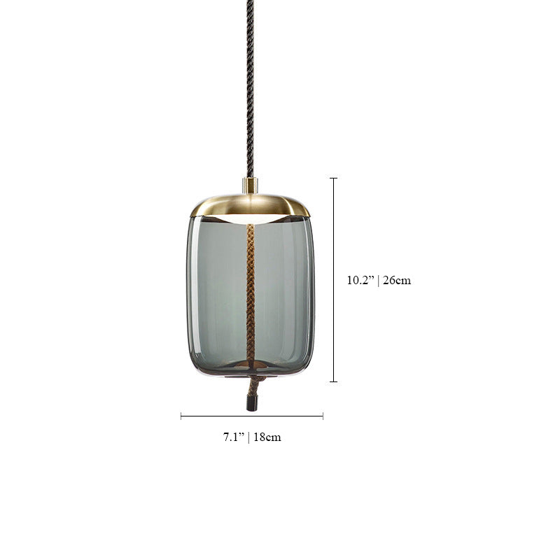 Art Glass Pendant Light | Modern Mini LED | Aurorae