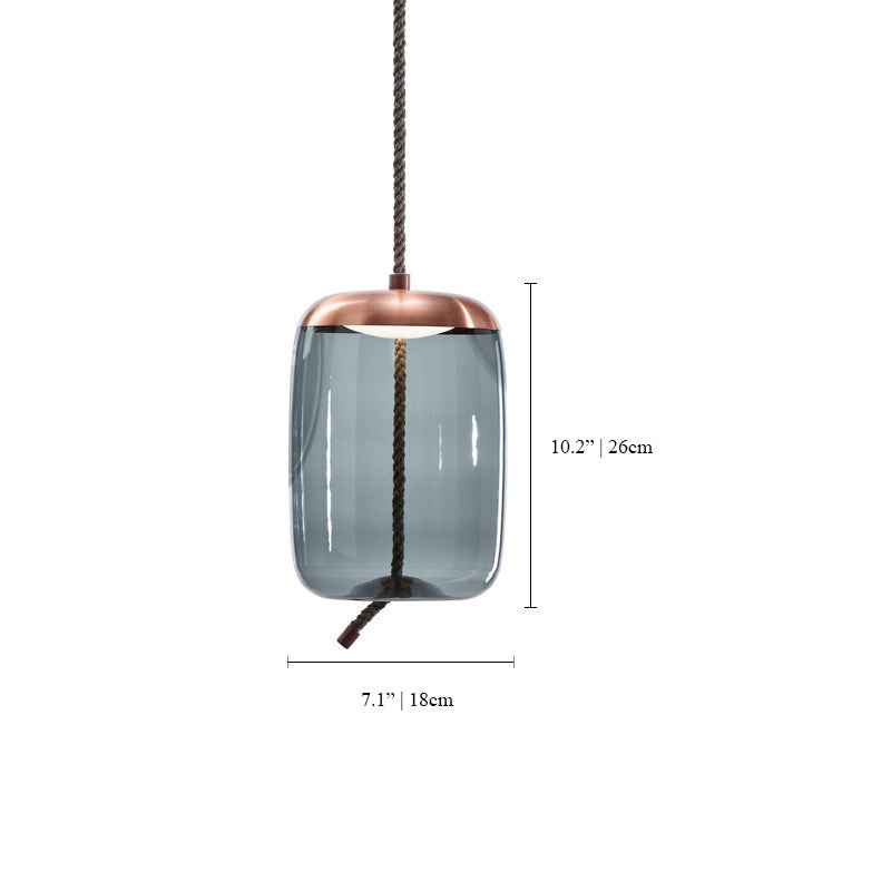 Art Glass Pendant Light | Modern Mini LED | Aurorae