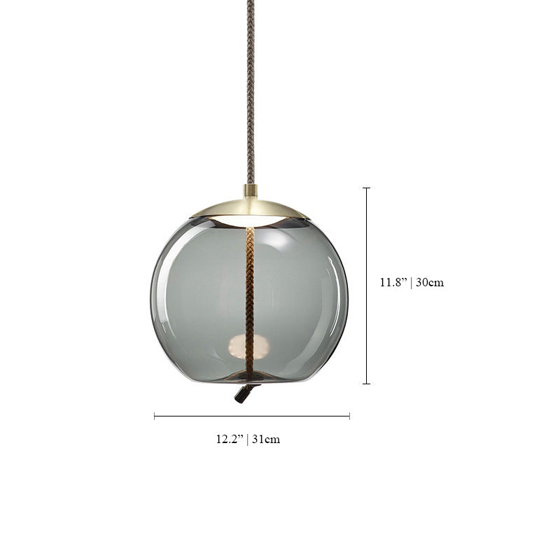 Art Glass Pendant Light | Modern Mini LED | Aurorae