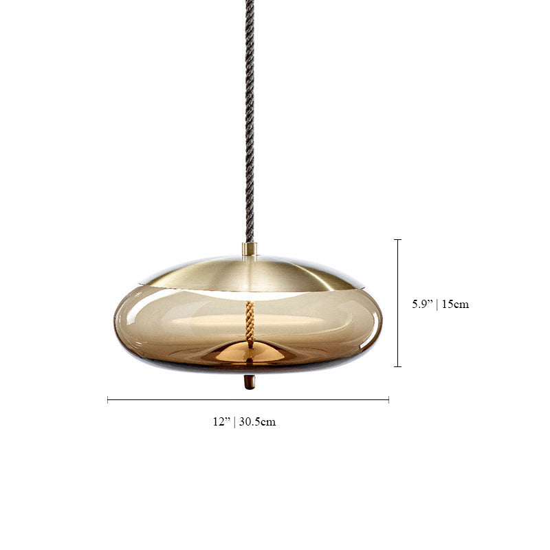Art Glass Pendant Light | Modern Mini LED | Aurorae