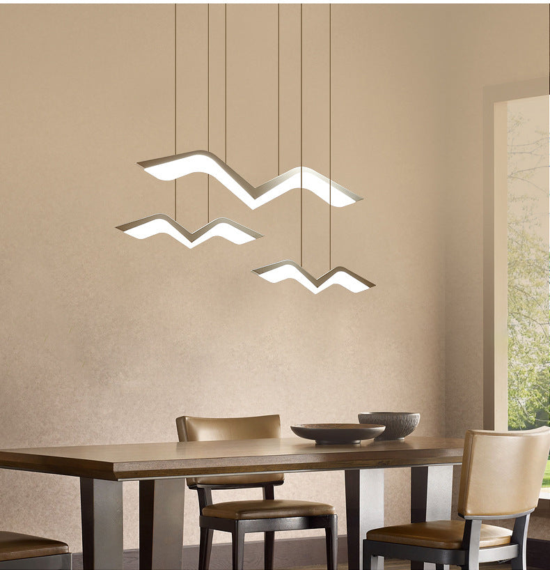 Freedom Petrel LED Chandelier | Modern Wing | Aurorae