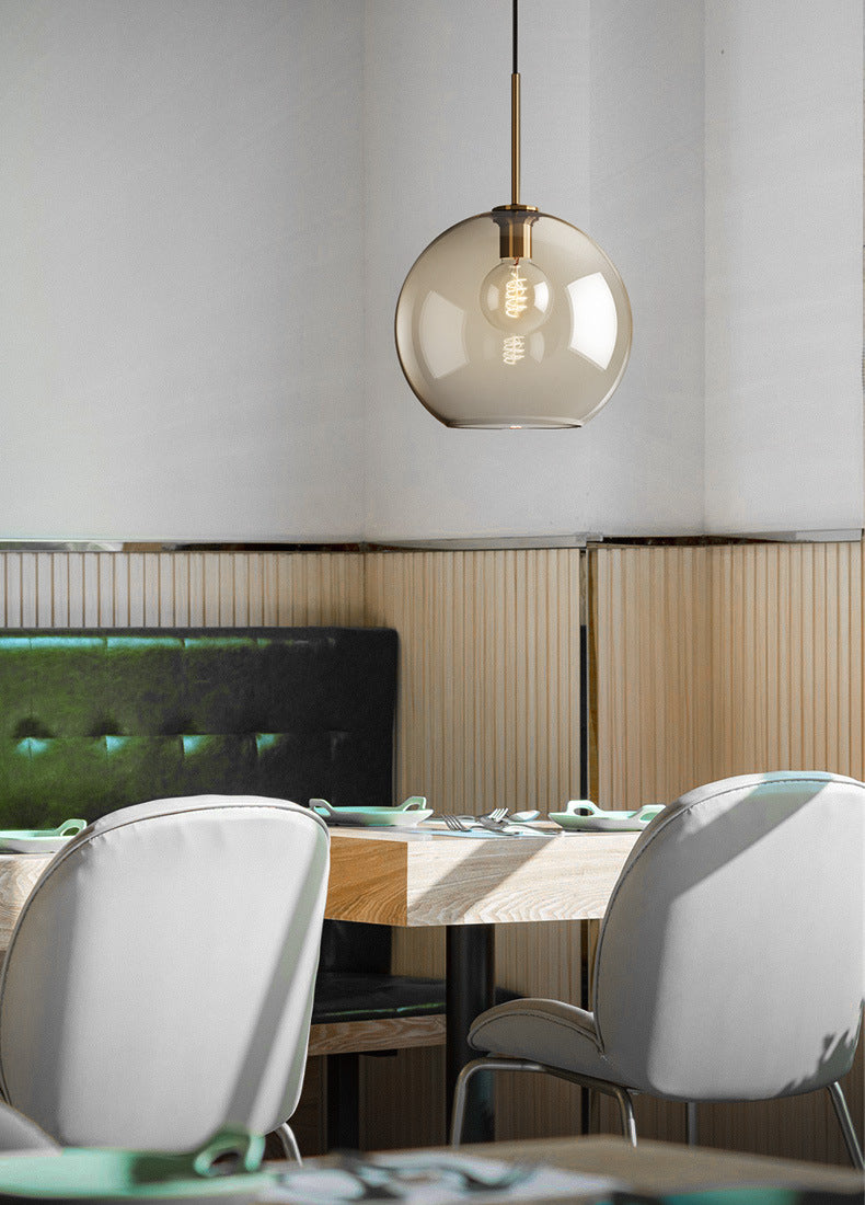 Goldfish Bowl Glass Chandelier