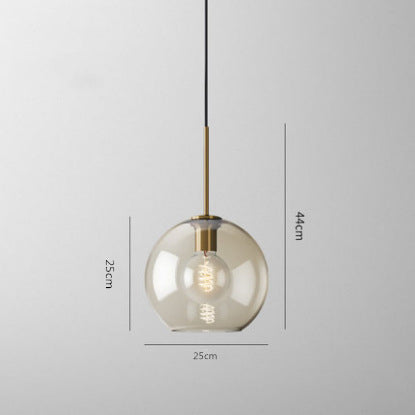 Goldfish Bowl Glass Chandelier