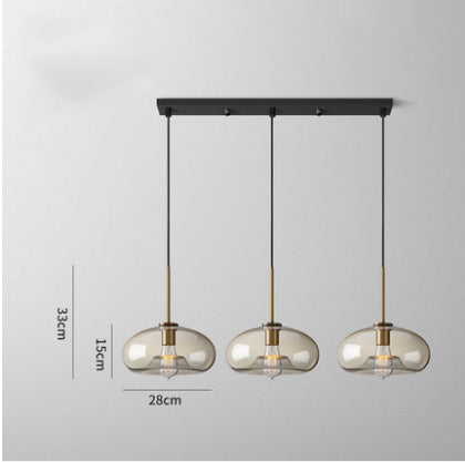 Goldfish Bowl Glass Chandelier