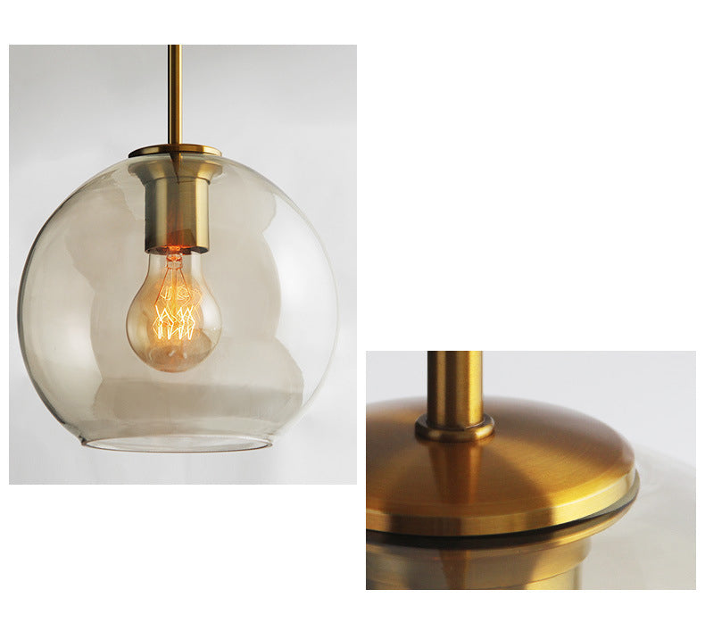 Goldfish Bowl Glass Chandelier