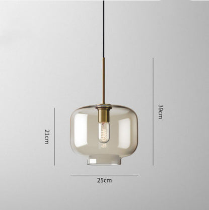 Goldfish Bowl Glass Chandelier