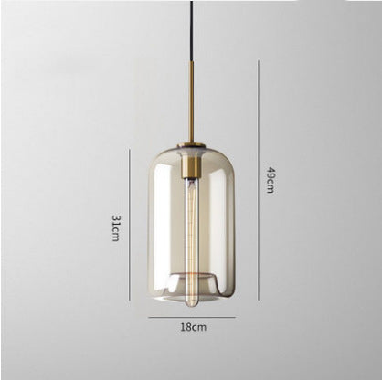 Goldfish Bowl Glass Chandelier