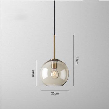 Goldfish Bowl Glass Chandelier