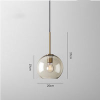 Thumbnail for Goldfish Bowl Glass Chandelier