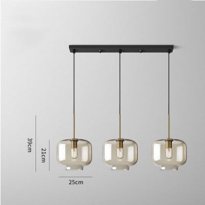 Goldfish Bowl Glass Chandelier