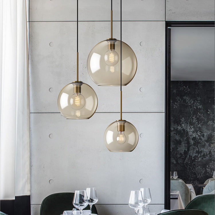 Goldfish Bowl Glass Chandelier