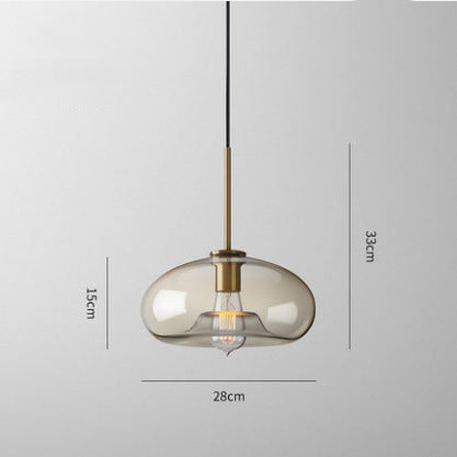 Goldfish Bowl Glass Chandelier