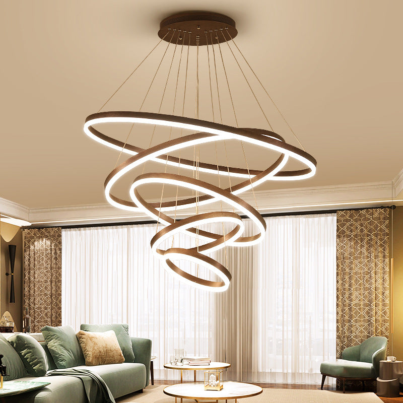 ring chandelier