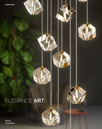 Thumbnail for Irregular Crystal Pendant Lighting