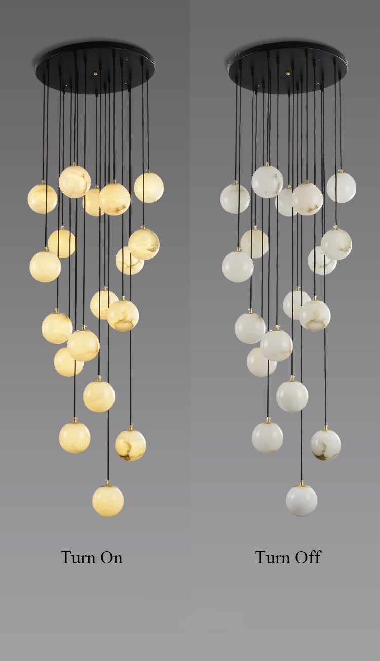 Stair lighting pendant