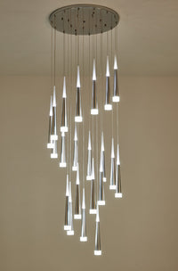 Thumbnail for high ceiling pendant chandelier