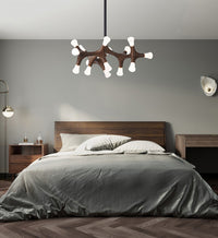 Thumbnail for Modern Living Room Wooden Chandelier