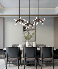 Thumbnail for Modern Living Room Wooden Chandelier