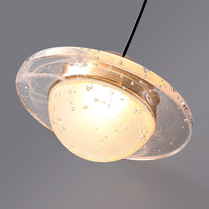 Multi-Light Glass Pendant | Brass Hand-Blown | Aurorae