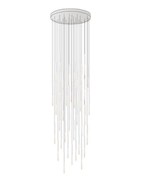 Thumbnail for Multi-Pendant Crystal Chandelier