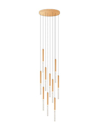 Thumbnail for Multi-Pendant Crystal Chandelier