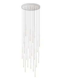 Thumbnail for Multi-Pendant Crystal Chandelier