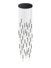 Thumbnail for Multi-Pendant Crystal Chandelier