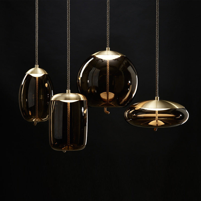 Art Glass Pendant Light | Modern Mini LED | Aurorae