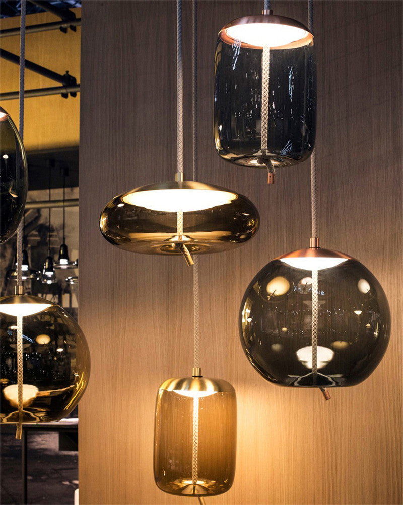 Art Glass Pendant Light | Modern Mini LED | Aurorae