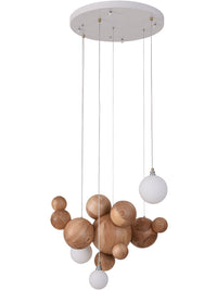 Thumbnail for Orb Wooden Pendant Lamp