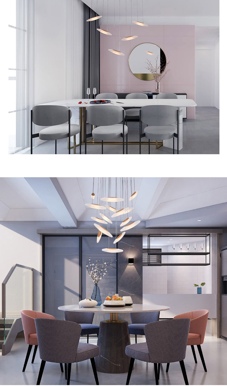 Postmodern Wooden Chandelier | Natural Luxury LED | Aurorae