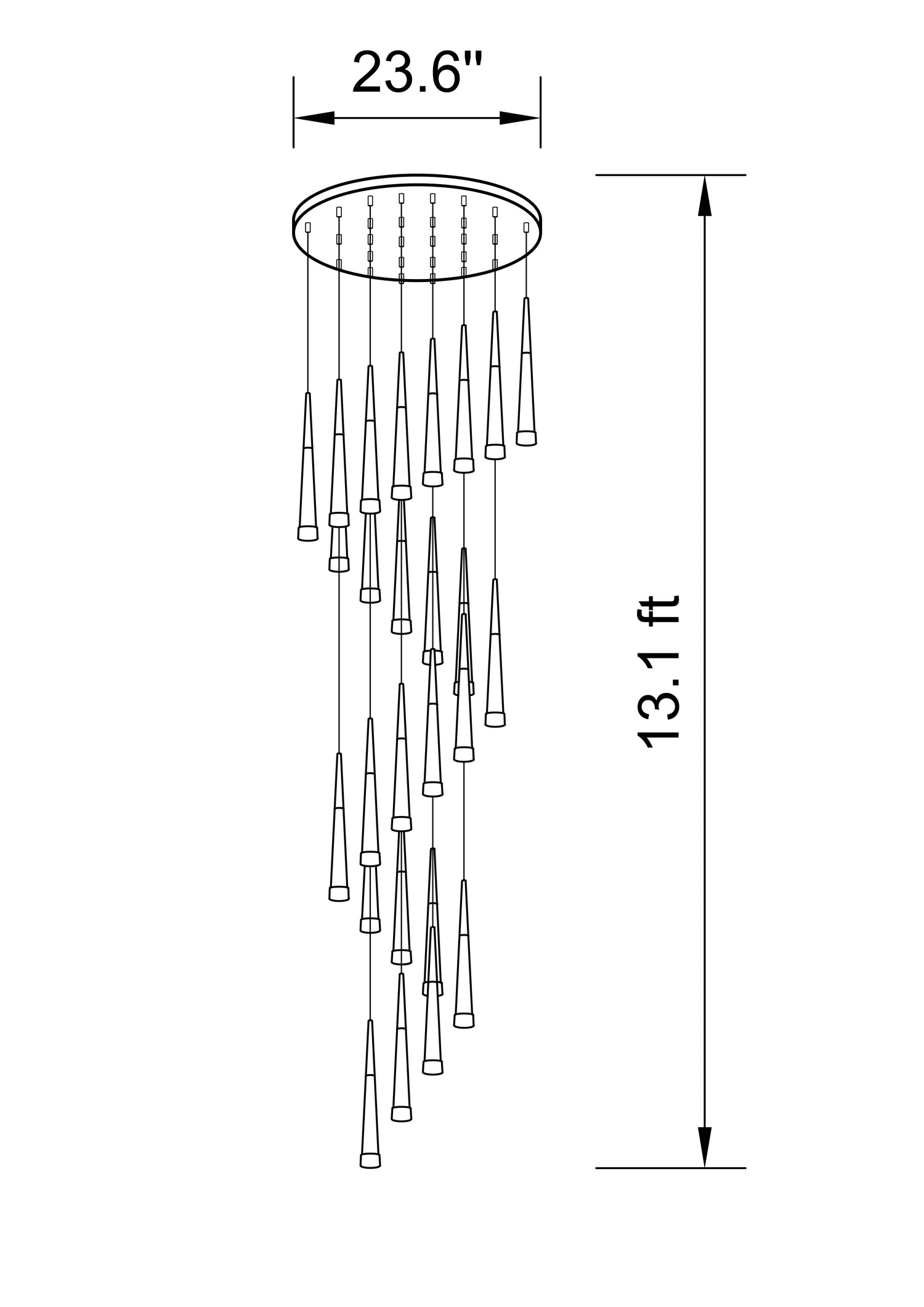 foyer chandelier