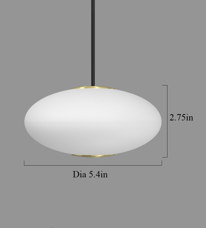 Series Oval Pendant Light | Modern LED Staircase | Aurorae