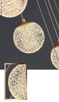 Thumbnail for Sparkling Led Chandelier